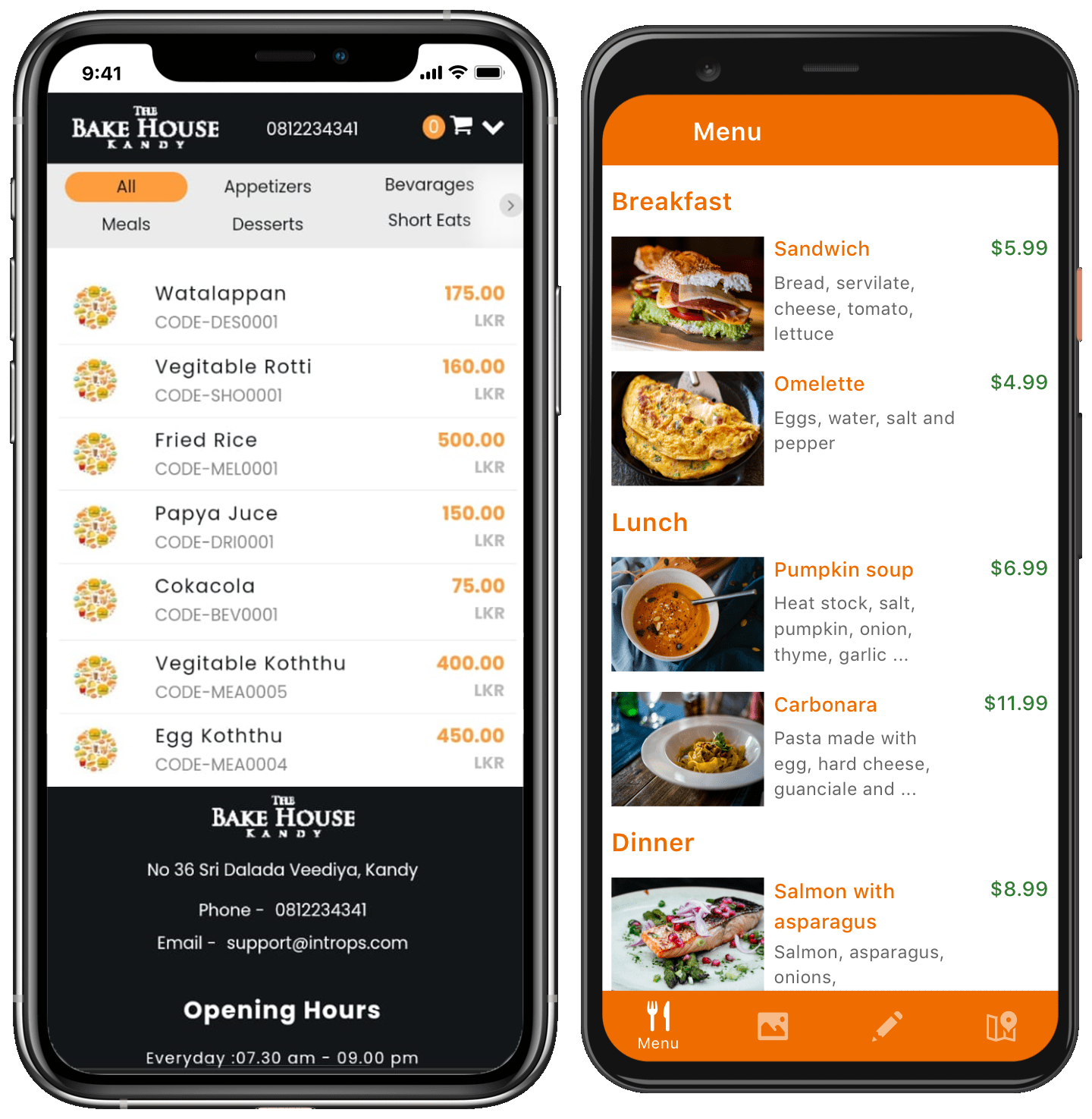 smart menu
